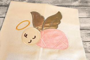 Angel Baby Applique Review for Seasonal Embroidery