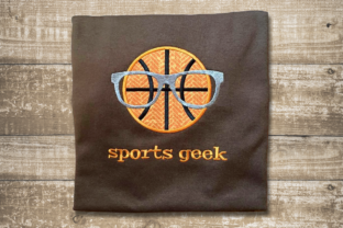 Basketball Sports Geek Applique Review