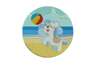 Beach Unicorn Embroidery Review
