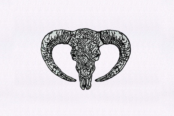 Bull Head Sketch Embroidery Review