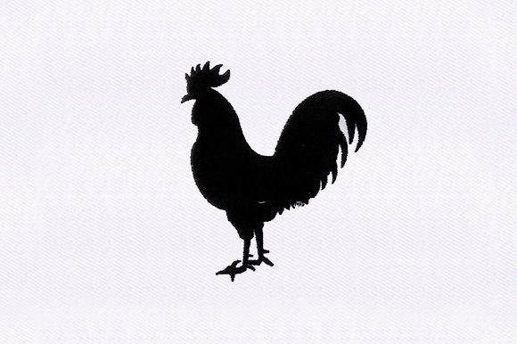 Filled Rooster Embroidery Review