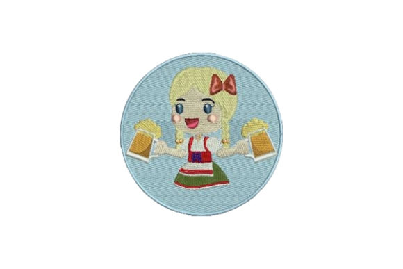 Girl in Dirndl Embroidery Review