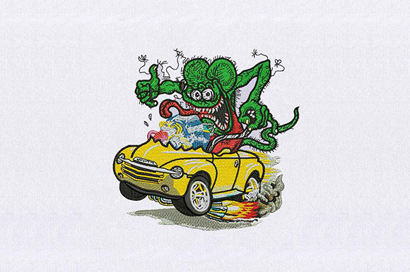 Green Monster Racing Embroidery Review