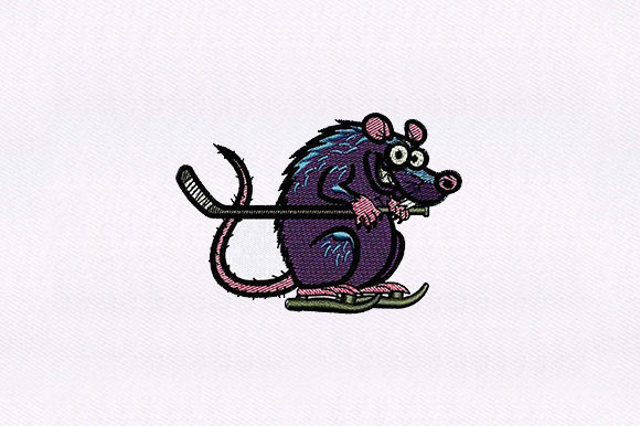 Hockey Gear Rat Embroidery Review