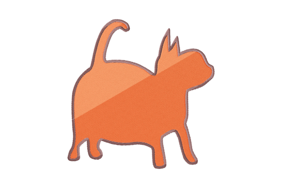 Little Fat Cat Standing Embroidery Review