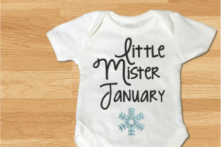 Little Mr January Snowflake Embroidery Review