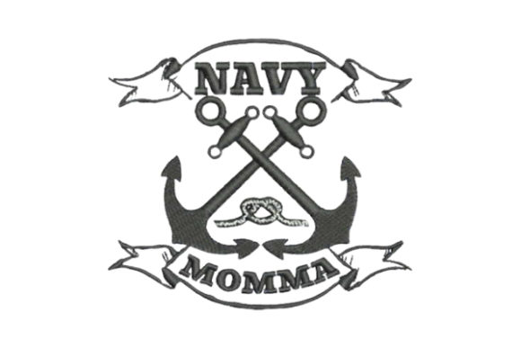 Navy Momma Embroidery Review