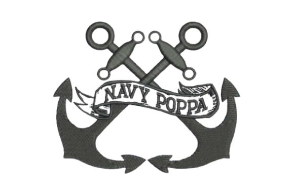 Navy Poppa Embroidery Design Review