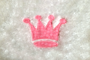 Princess Crown Applique Review for Embroidery Projects