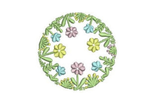 Round Flower Wreath Embroidery Review