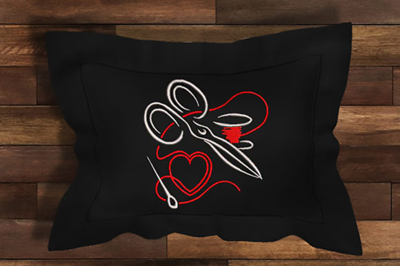 Scissors and Thread Heart Embroidery Review