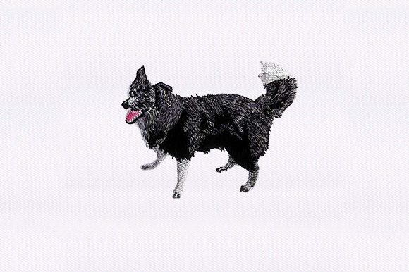 Sheltie Dog Embroidery Review for Apparel Projects