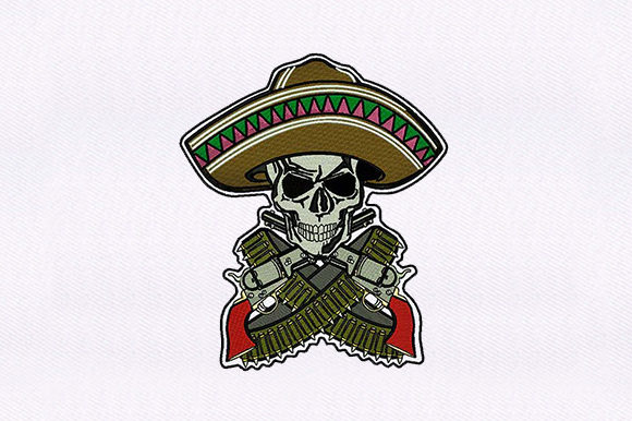 Sombrero Diablo Skull Embroidery Review
