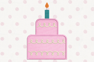 Tiered Cake with Candle Applique Review